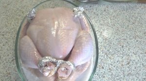 Курица запеченная в духовке.