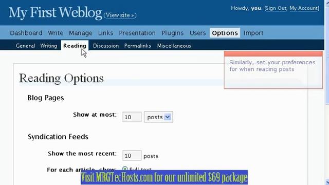 wordpress options 1 смотреть онлайн