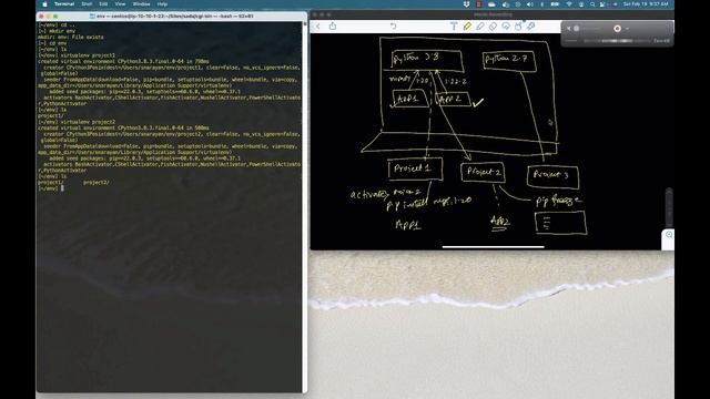 python virtual environment смотреть онлайн