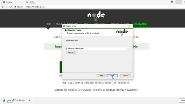 Angular 6 Tutorial Part-2 (Download and Install Nodejs) смотреть онлайн