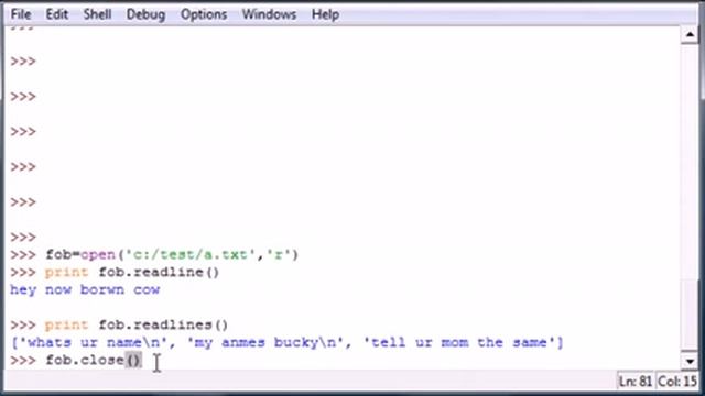Python Programming Tutorial 42 Reading and Writing смотреть онлайн