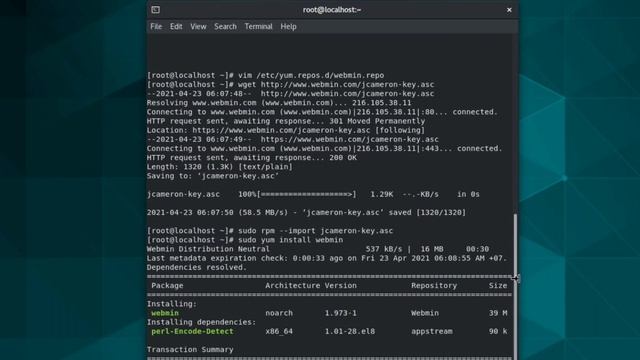 How to install Webmin for centOS 8 смотреть онлайн