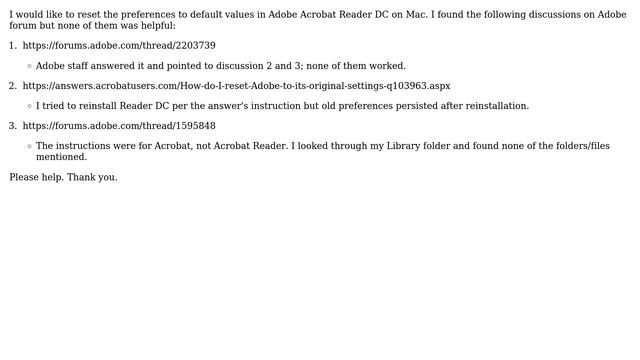 How to reset preferences in Adobe Acrobat Reader DC on Mac? смотреть онлайн