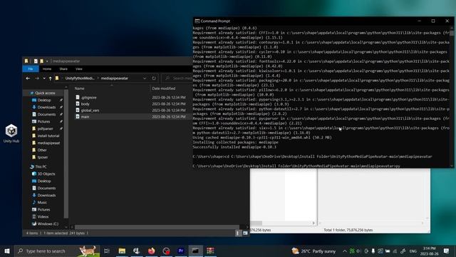 Installing My Body Tracking Projects Into Unity from GitHub смотреть онлайн