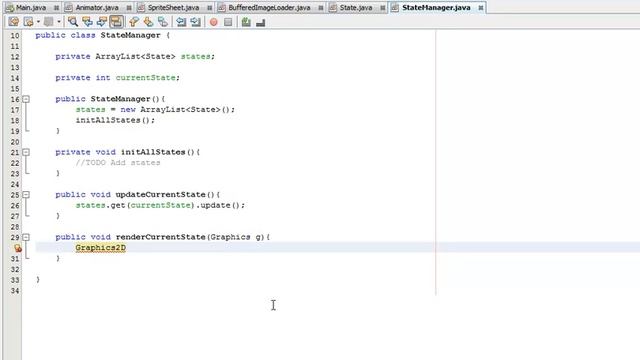 State Manager - #4 - General Java Game Development Tutorials смотреть онлайн