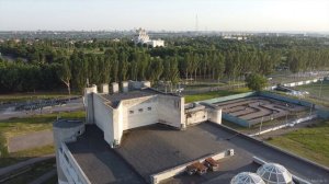 Харьков с высоты. Салтовка. Московский район. ТРК Украина. Парк "Победа". Июнь 2021.