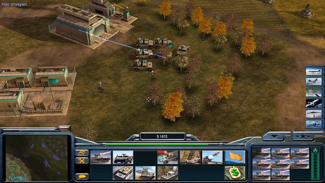 C&C: Generals Час Расплаты - Поединок, сложная сложность (Лазер против Танка) смотреть онлайн
