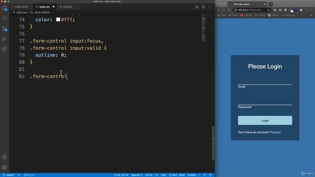 013 project 8 stylish login form by using html css and javascript смотреть онлайн