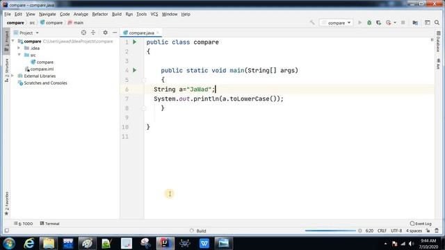 toUpperCase() toLowerCase equalsIgnoreCase () Method in java || Urdu/Hindi Jawad Aslam смотреть онлайн