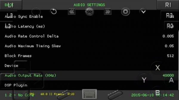 RetroArch Emulator Settings / Configuration on NVIDIA SHIELD Android TV [1080p]