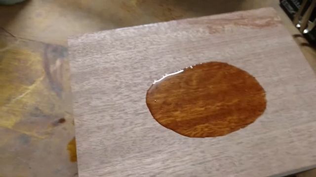 Applying Tung Oil on Dark Red Meranti wood смотреть онлайн