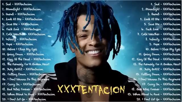 XXXTENTACİON 20 song's смотреть онлайн