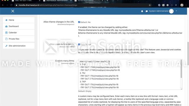 Membuat sub menu pada moodle смотреть онлайн