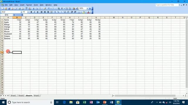 MS-Excel 2003 VLOOKUP, HLOOKUP Function смотреть онлайн