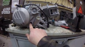 Распаковка двигателя зонгшен 190 для питбайка