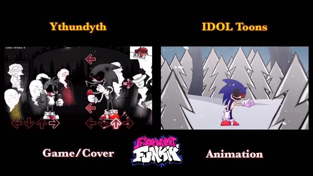 MONOCHROME But Everyone Sings It Lost Silver | GAME x FNF Animation смотреть онлайн
