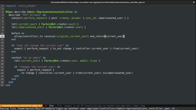 How to login as another user in rails without using any gems смотреть онлайн