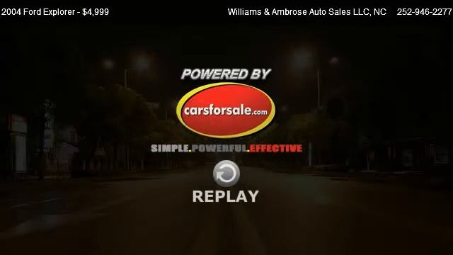 2004 Ford Explorer XLT 4.0L 2WD - for sale in Washington, NC 27889 смотреть онлайн