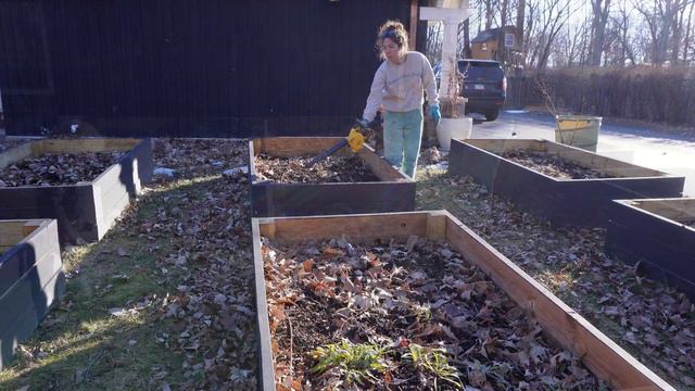 Starting Spring Clean-Up in Raised Beds in Zone 5B AND Finding NEW Growth From Re-seeding Last Year смотреть онлайн