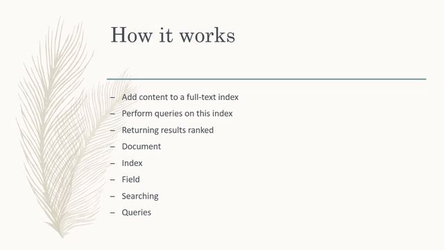 APACHE LUCENE смотреть онлайн