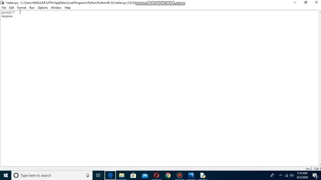 How to convert degree to radian using Python in Tami | Python tutorial | tech tips ⚡︎ смотреть онлайн