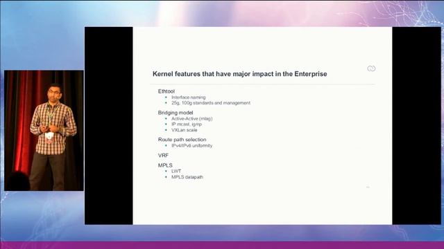 Netdev 2.1 - Keynote: Journey into Enterprise Networking with Linux By S. Mukherjee смотреть онлайн