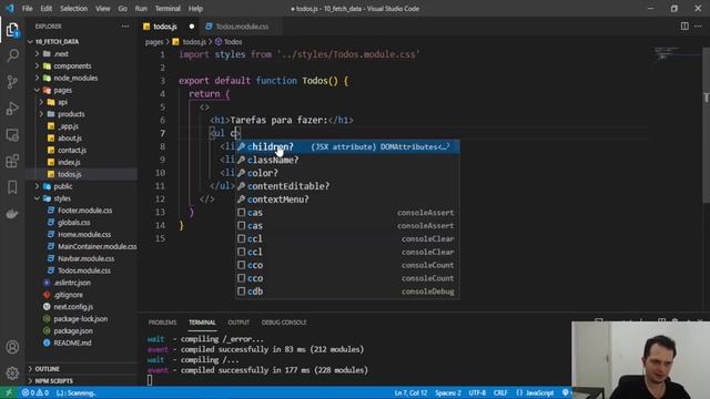Curso Next.js: Fetch data com Next (requisição em API) - #12 смотреть онлайн