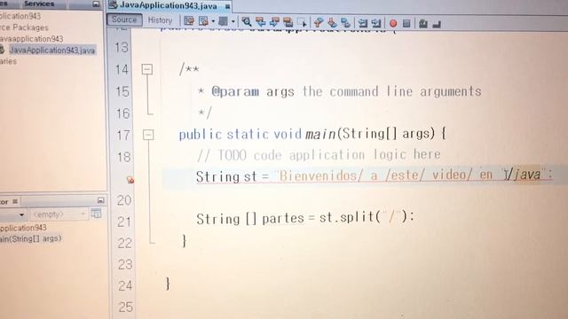 Metodo split() en java netbeans #116 смотреть онлайн