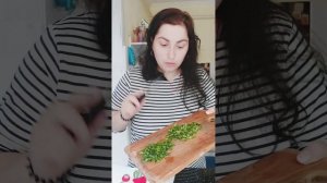 Немецкий салат с макаронами.