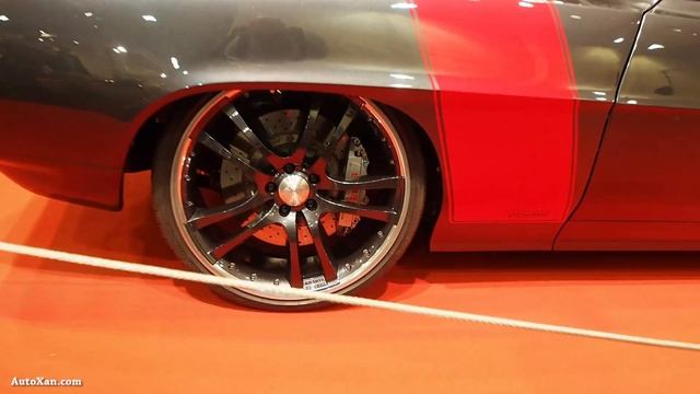 Chevrolet Camaro 1969 Tuning - 6.2L LS3 C6-Corvette V8 450ps 600Nm, Brabus Monoblock R22 смотреть онлайн