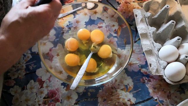  Рецепт Омлета по-деревенски с картофельно-грибной начинкой???