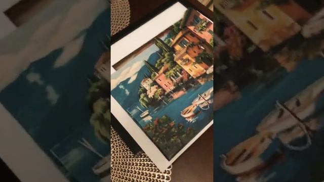 3D картина «Город у воды» смотреть онлайн