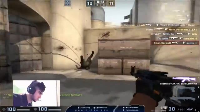 CS GO ScreaM играет на HSMOD смотреть онлайн