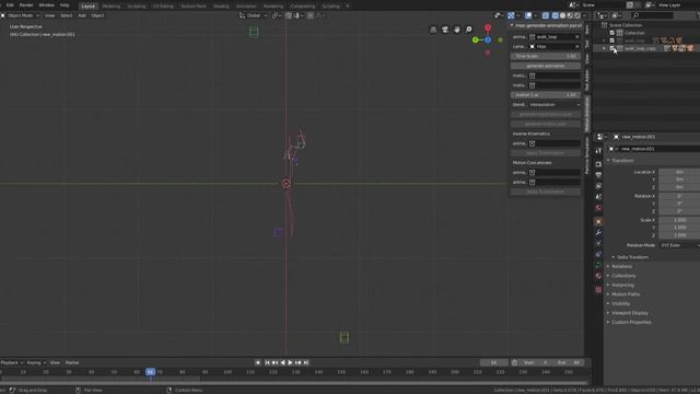 Motion Path Editing with Registration Curve (Interpolation) смотреть онлайн