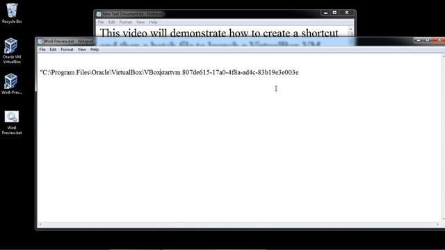 Create VBox Batch to Start VM without opening VBox смотреть онлайн