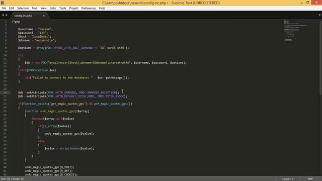35 - GetNews project - web service config.inc.php (In Arabic) смотреть онлайн