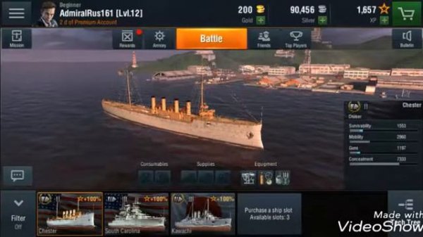ОБЗОР WORLD OF WARSHIPS BLITZ