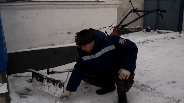 Лопата для мотоблока БЕЗ СВАРКИ! Испытание смотреть онлайн