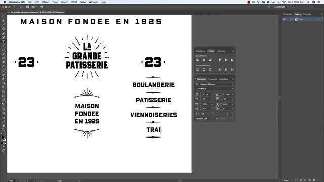 PHOTOSHOP AND ILLUSTRATOR TUTORIAL | How to Create a Parisian Storefront смотреть онлайн