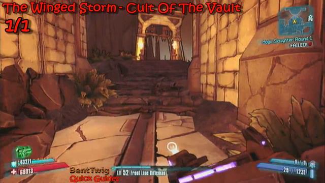 Borderlands 2 - The Winged Storm - All Cult Of The Vault Symbols смотреть онлайн