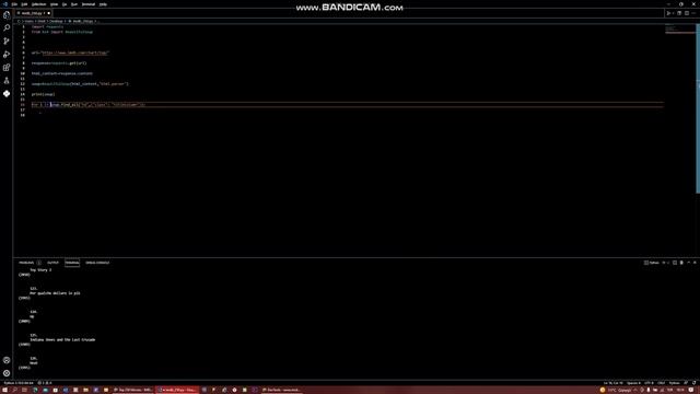 BeatifulSoup ile internetten IMDB 250 verileri çekme | bs4-Python смотреть онлайн