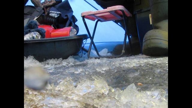 Зимняя рыбалка на озере Яровом. смотреть онлайн