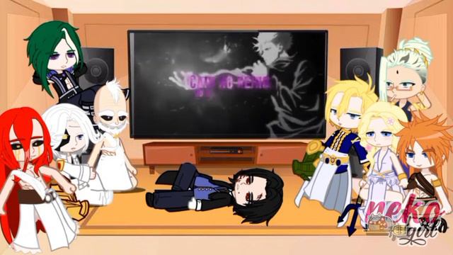 DEUSES REAGINDO AO RAP DO RAP GOJO TAKERU 🔥 смотреть онлайн