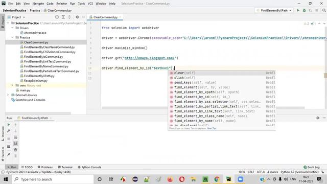clear() Command in Selenium Python (Session 61) смотреть онлайн