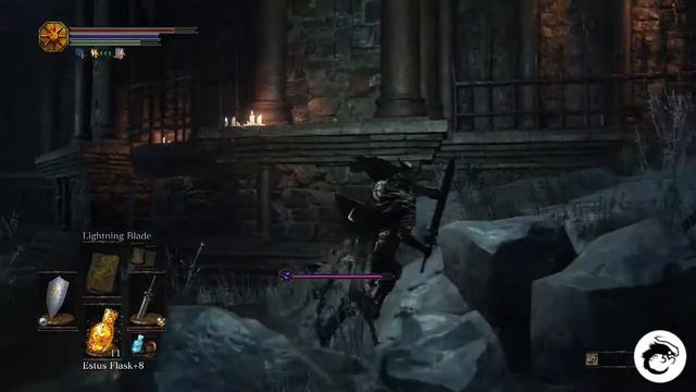 Dark Souls 3 - Profaned Capital / Irithyll Dungeon - Jailer's Key Ring Location