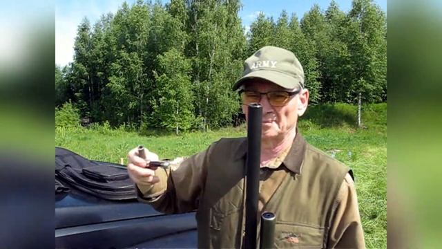 Отстрел СПИ/Стоппер-12к автором Ивановым М.Ю. с Д.С. ЧОК из ружья автора. смотреть онлайн