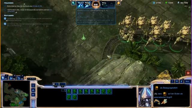 Starcraft 2 - Coop Mode #4 - No Music смотреть онлайн