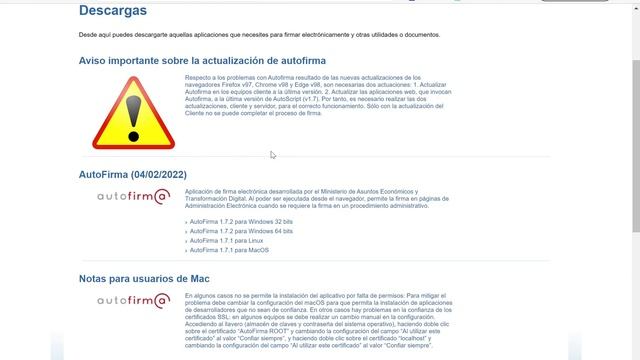 Solución AUTOFIRMA 2022 SOLUCIÓN RÁPIDA 2022 смотреть онлайн