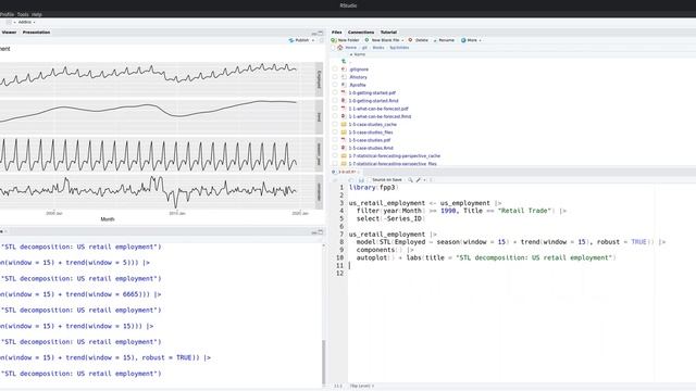 Forecasting Principles & Practice: 3.6 STL decomposition смотреть онлайн