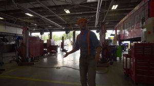 Блиппи изучает автобус - Блиппи на Русском - Изучай этот Мир вместе с Блиппи - Blippi